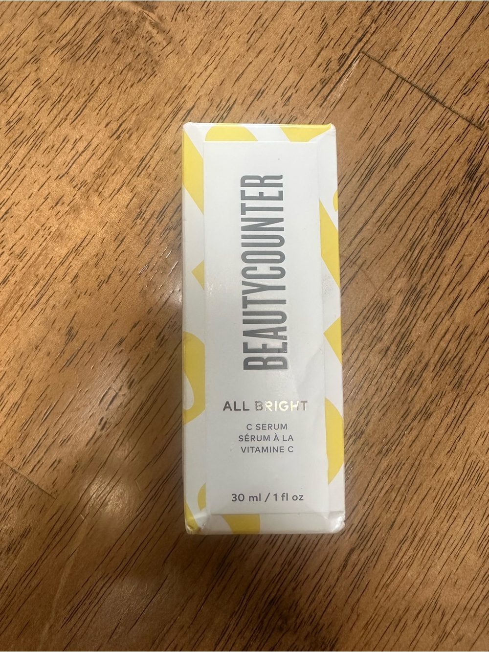 Beautycounter All Bright C Serum - White & Yellow Packaging